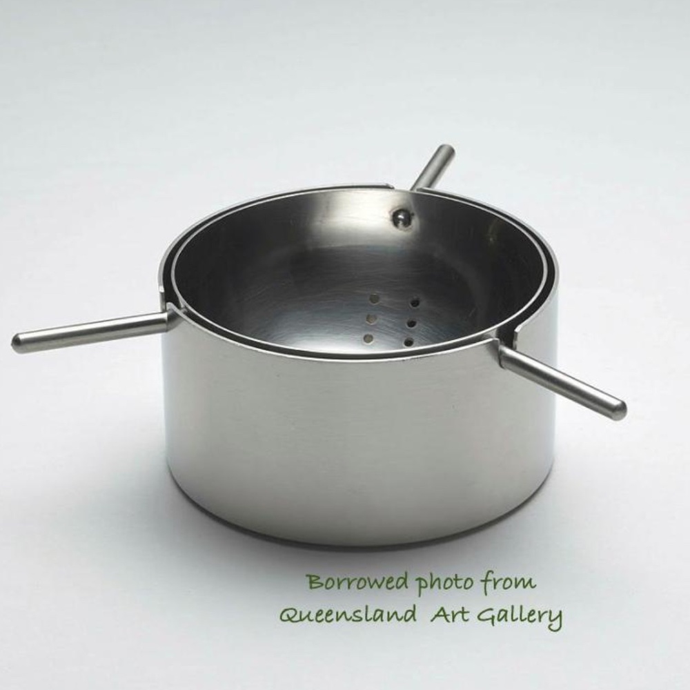 Arne Jacobsen Tea Strainer "Cylinda" Line for Stelton, Stainless Steel R…